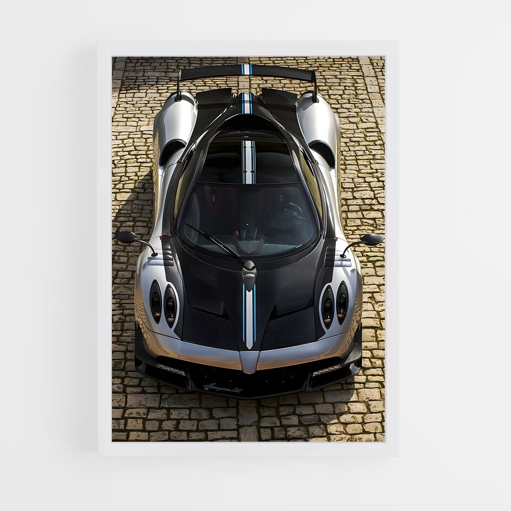 Poster splendide Huayra BC – affiche Pagani (vue 3)